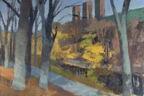 Path Near Railroad Tracks_Fall